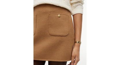 Tommy Hilfiger Women's A-Line Mini Skirt - Hickory