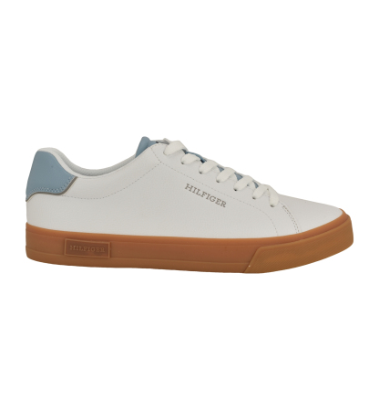 Tommy Hilfiger Men's Rawly Fashion Athletic Sneakers - White/Light Blue/Gum