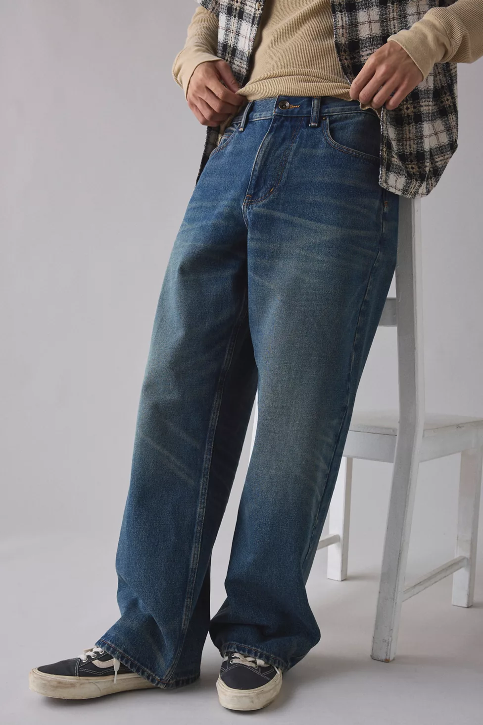 BDG Nitro Baggy Fit Jeans - Estate Wash