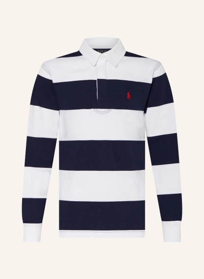 POLO RALPH LAUREN Rugbyshirt – DUNKELBLAU / WEISS