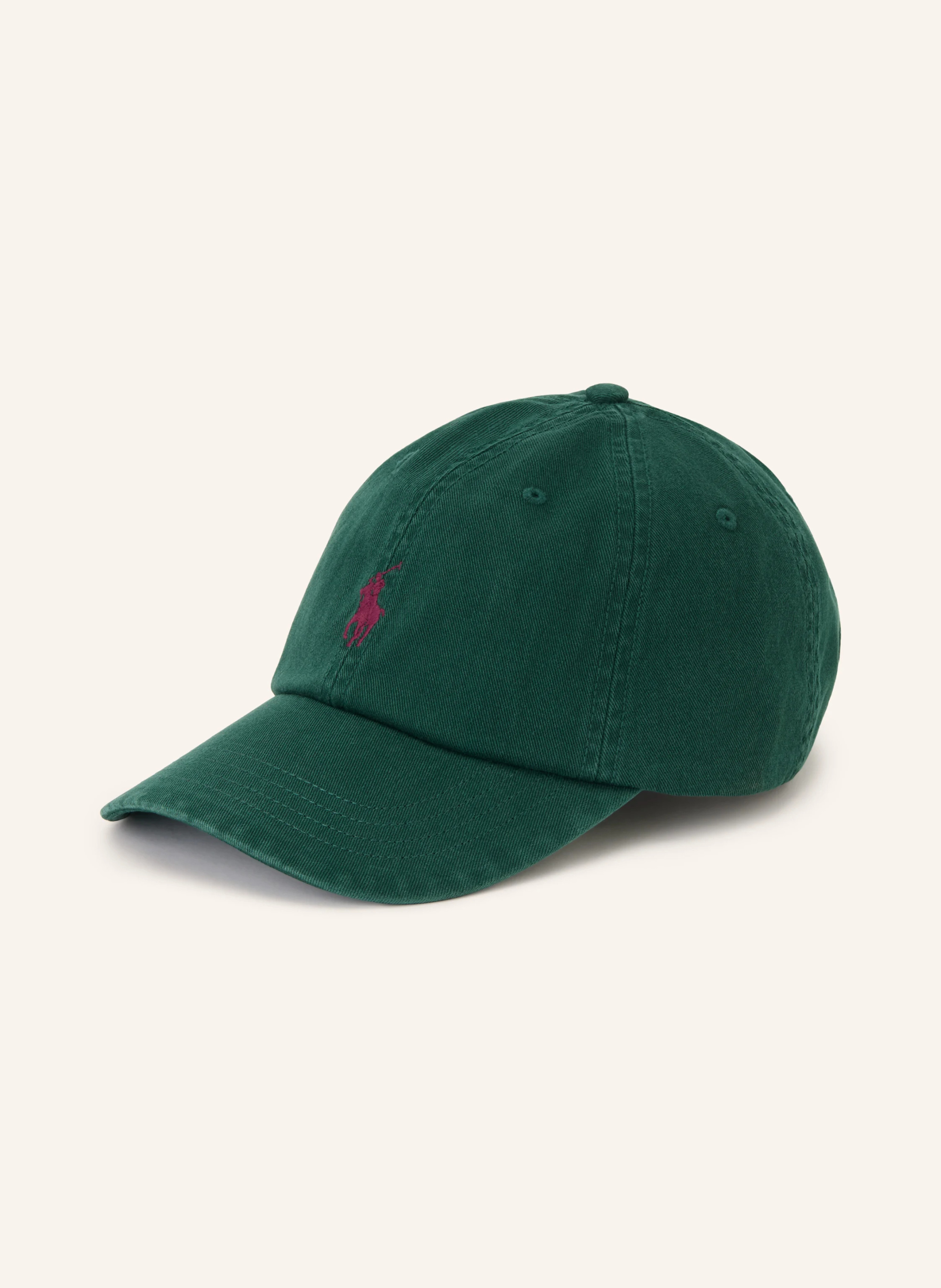 POLO RALPH LAUREN Cap – DUNKELGRÜN / DUNKELROT