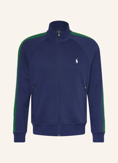 POLO RALPH LAUREN Sweatjacke – DUNKELBLAU / GRÜN / WEISS