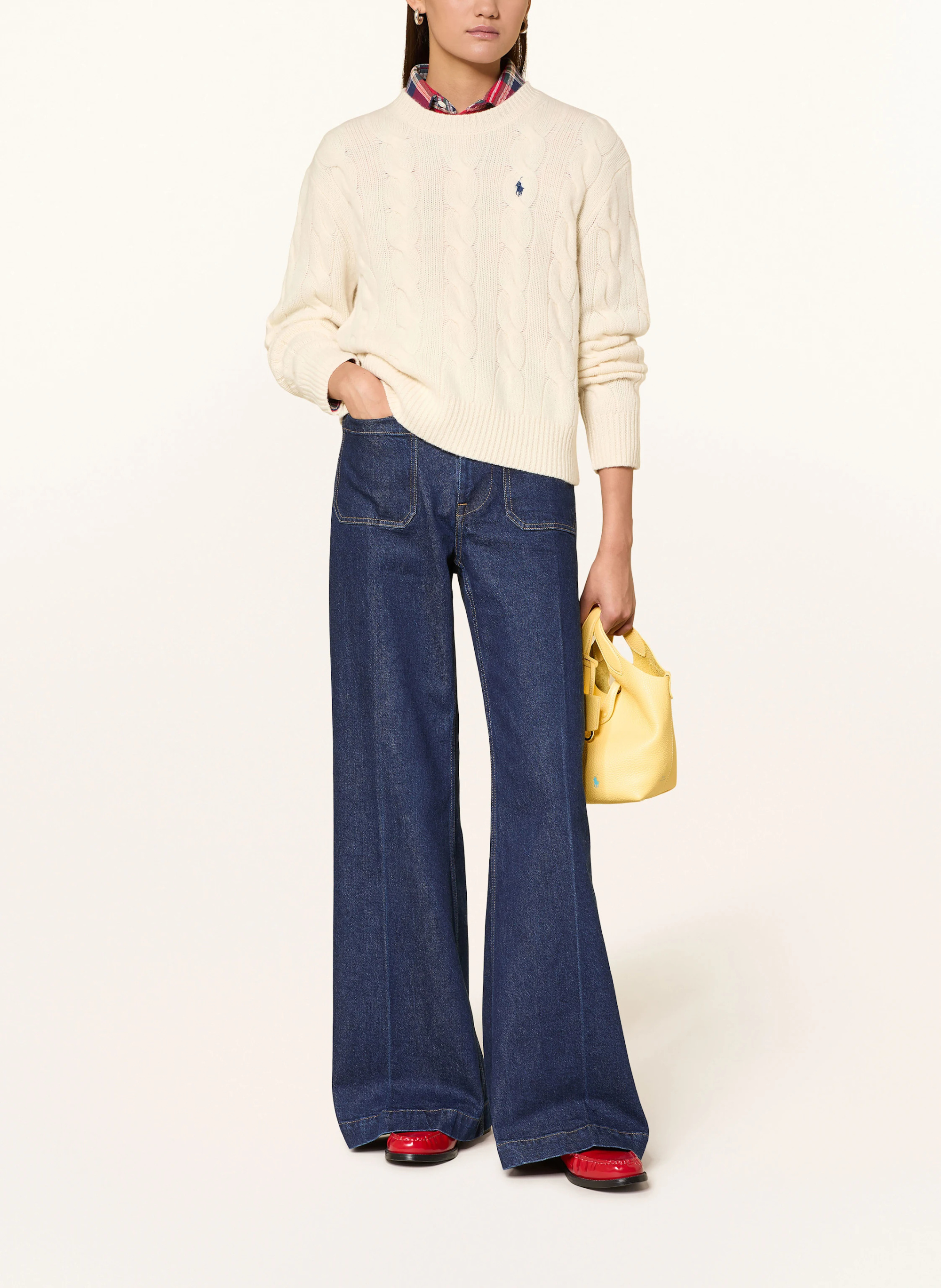 POLO RALPH LAUREN Pullover – ECRU