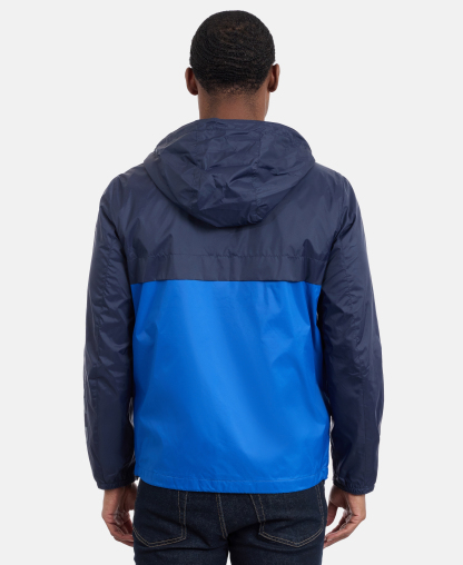 Tommy Hilfiger Men's Hooded Windbreaker Jacket - Navy/Blue