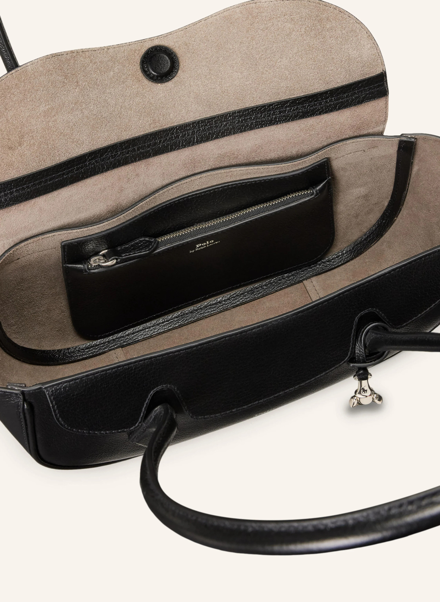 POLO RALPH LAUREN Schultertasche BLAZE – SCHWARZ