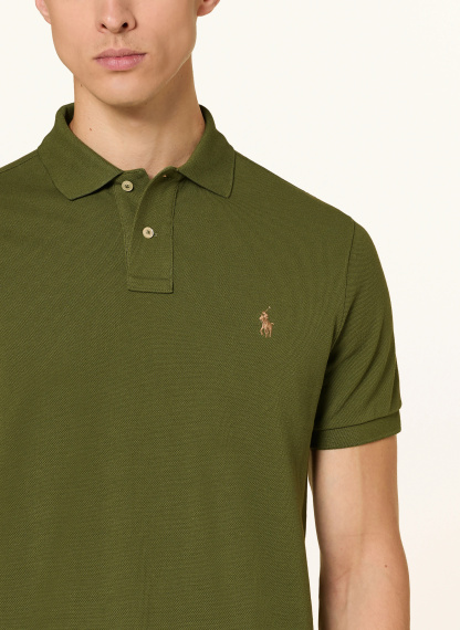 POLO RALPH LAUREN Piqué-Poloshirt Custom Slim Fit – OLIV