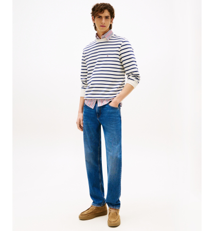 Tommy Hilfiger Men's Denton Straight-Fit Jeans - Mid Indigo