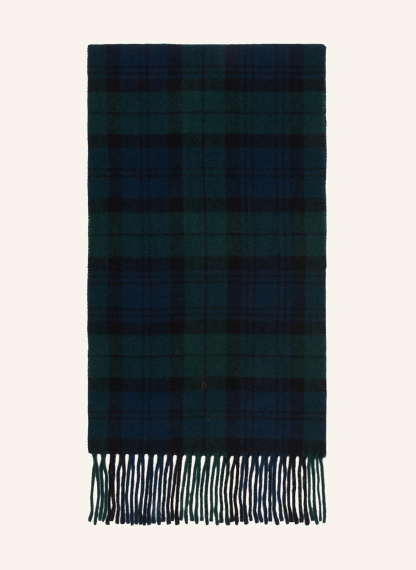 POLO RALPH LAUREN Schal – BLAU / GRÜN / SCHWARZ