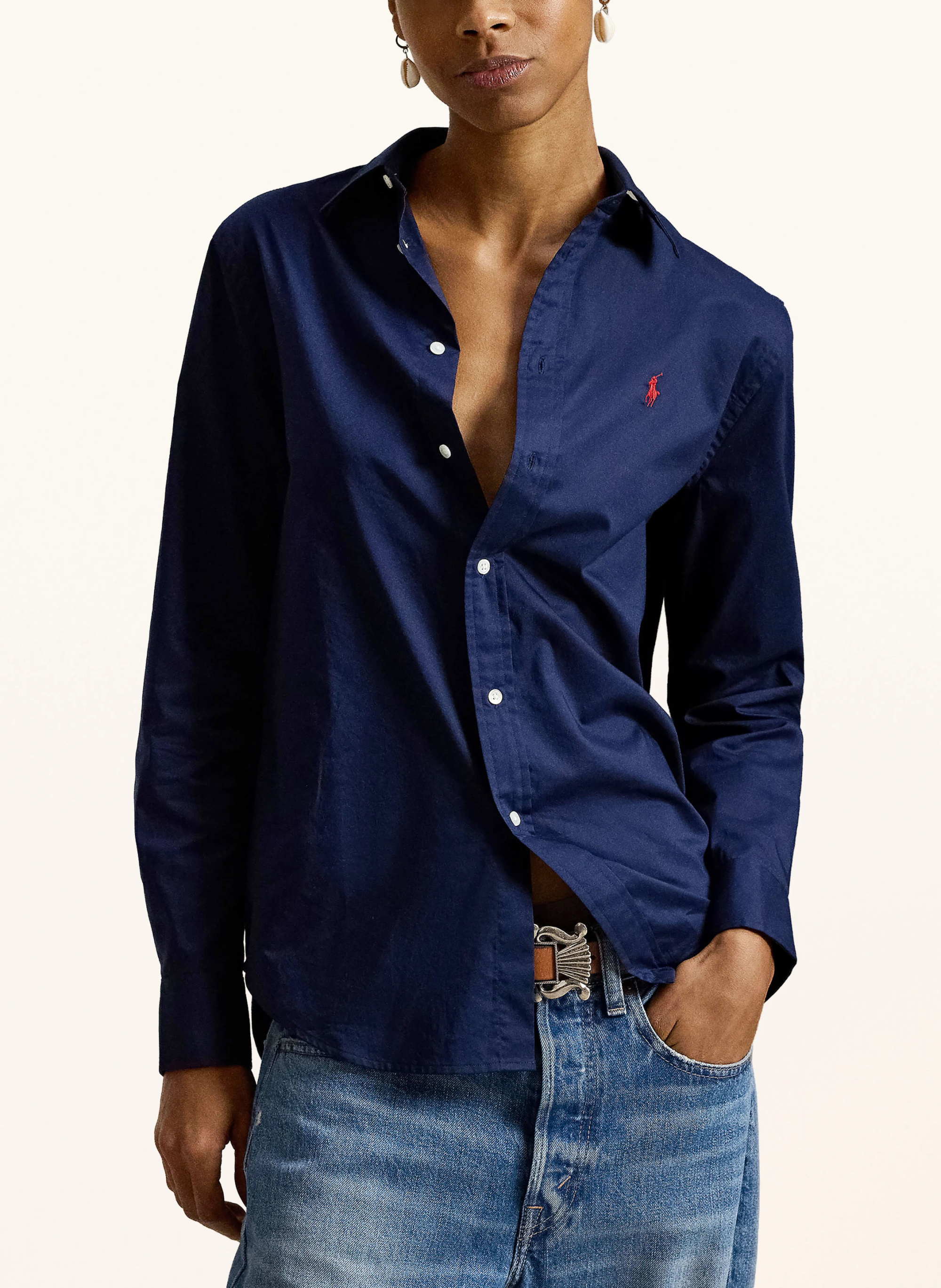 POLO RALPH LAUREN Hemdbluse – BLAU
