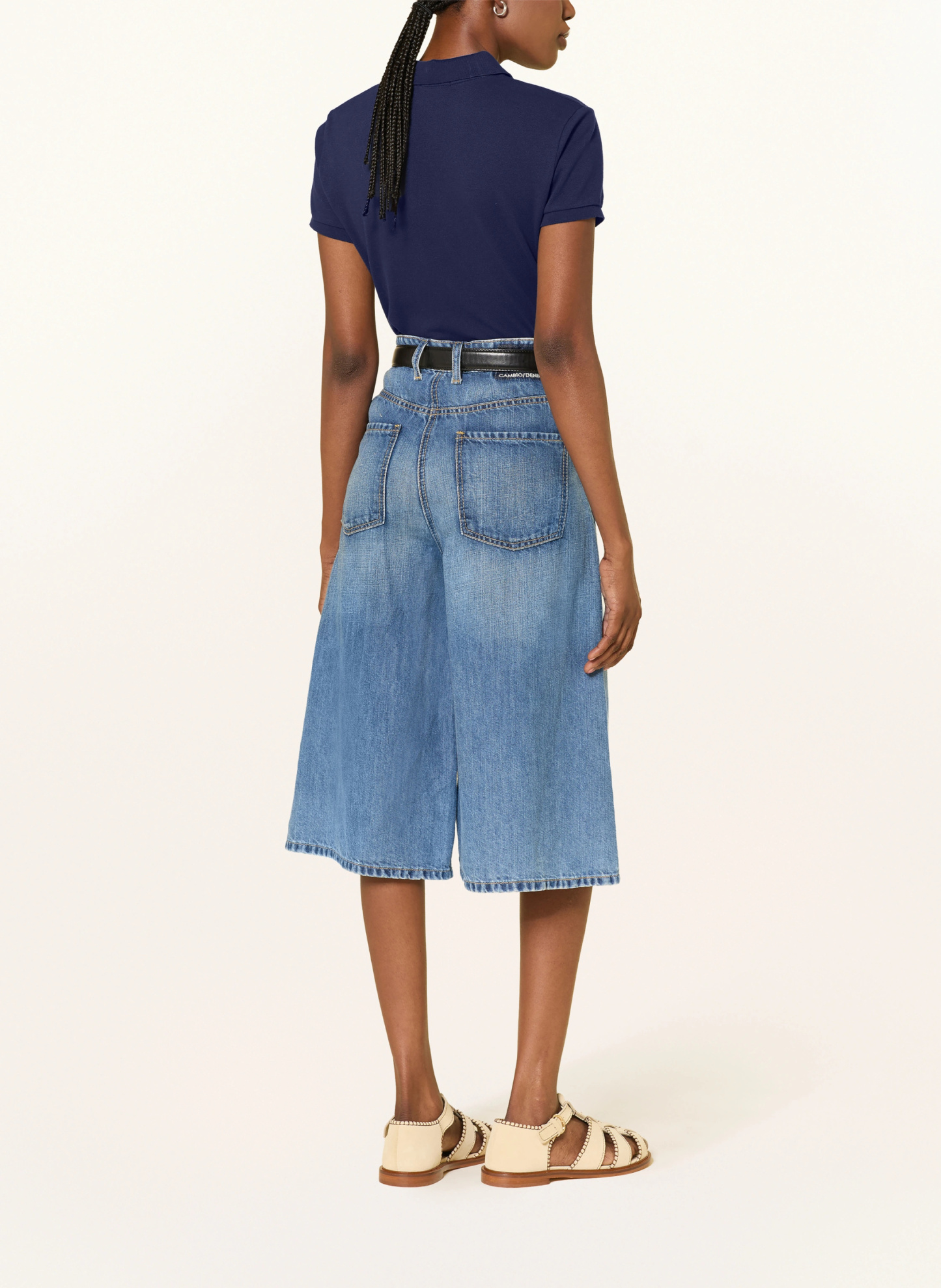 POLO RALPH LAUREN Piqué-Poloshirt – DUNKELBLAU