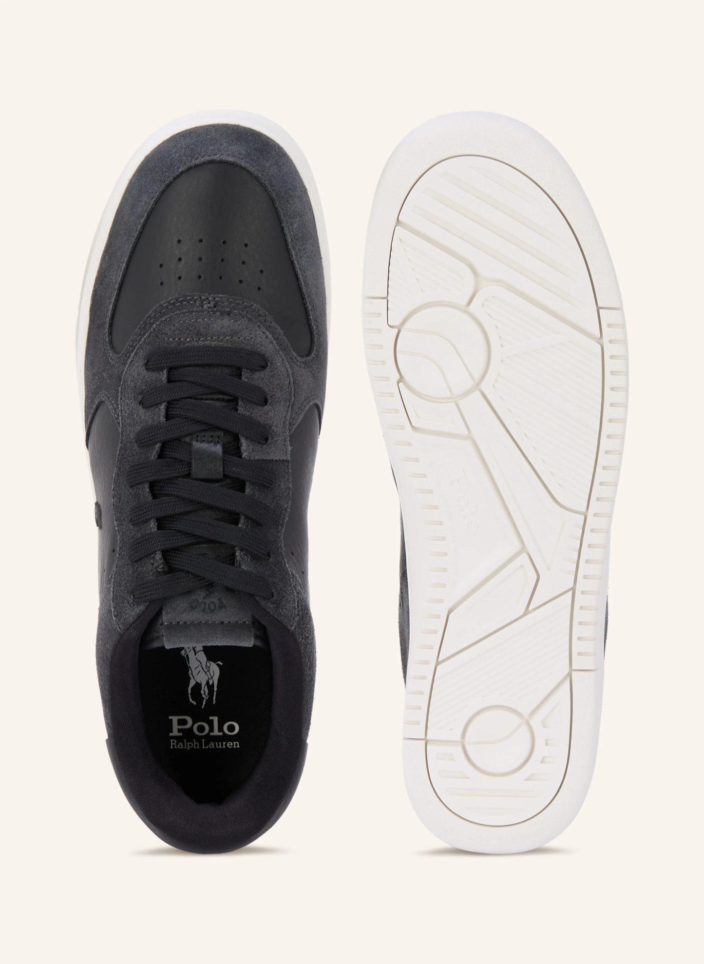 POLO RALPH LAUREN Sneaker – SCHWARZ