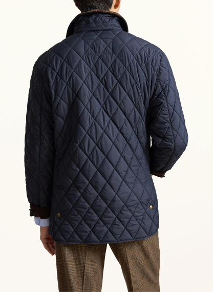 POLO RALPH LAUREN Steppjacke – DUNKELBLAU / DUNKELBRAUN