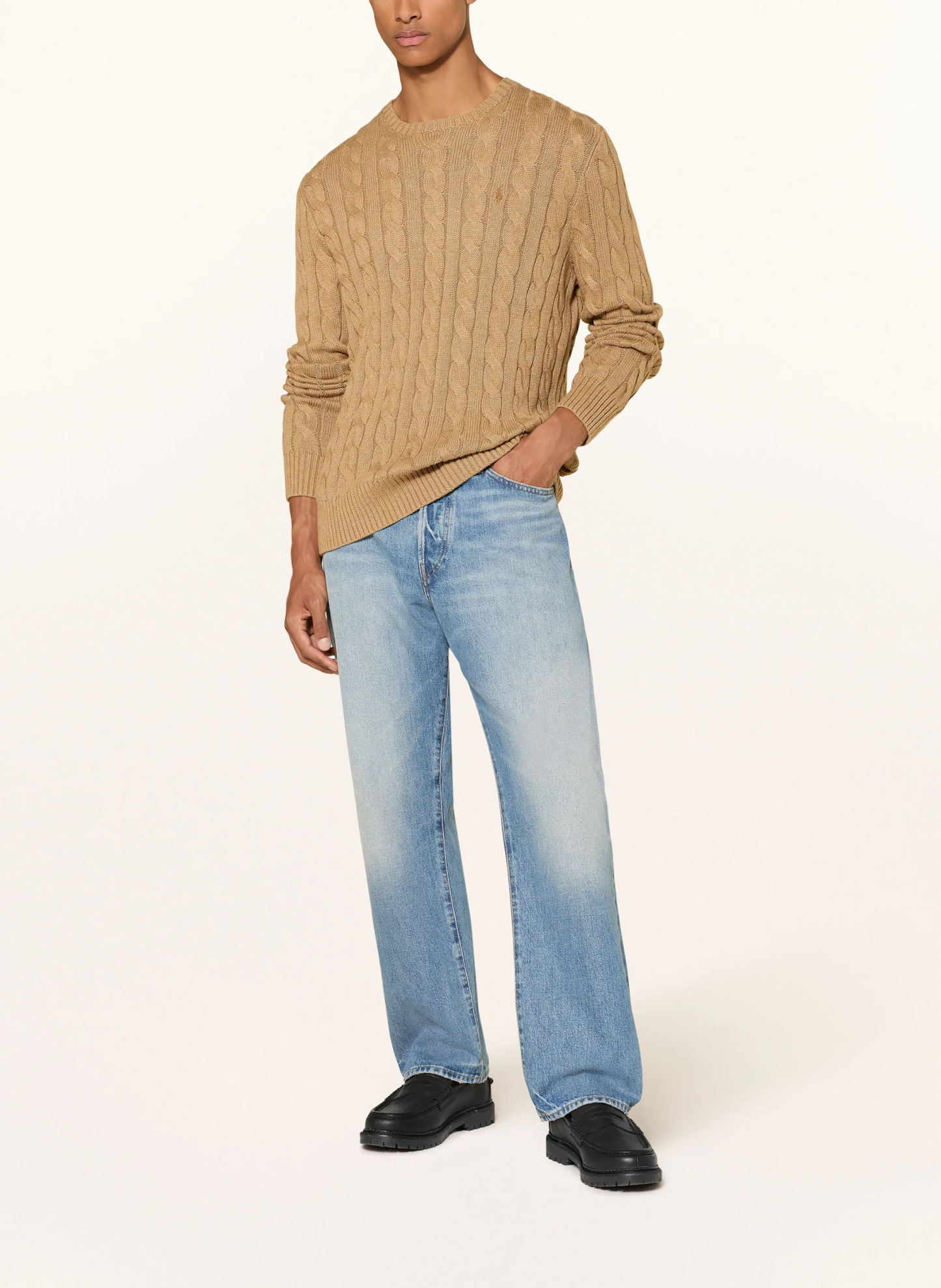 POLO RALPH LAUREN Pullover – CAMEL