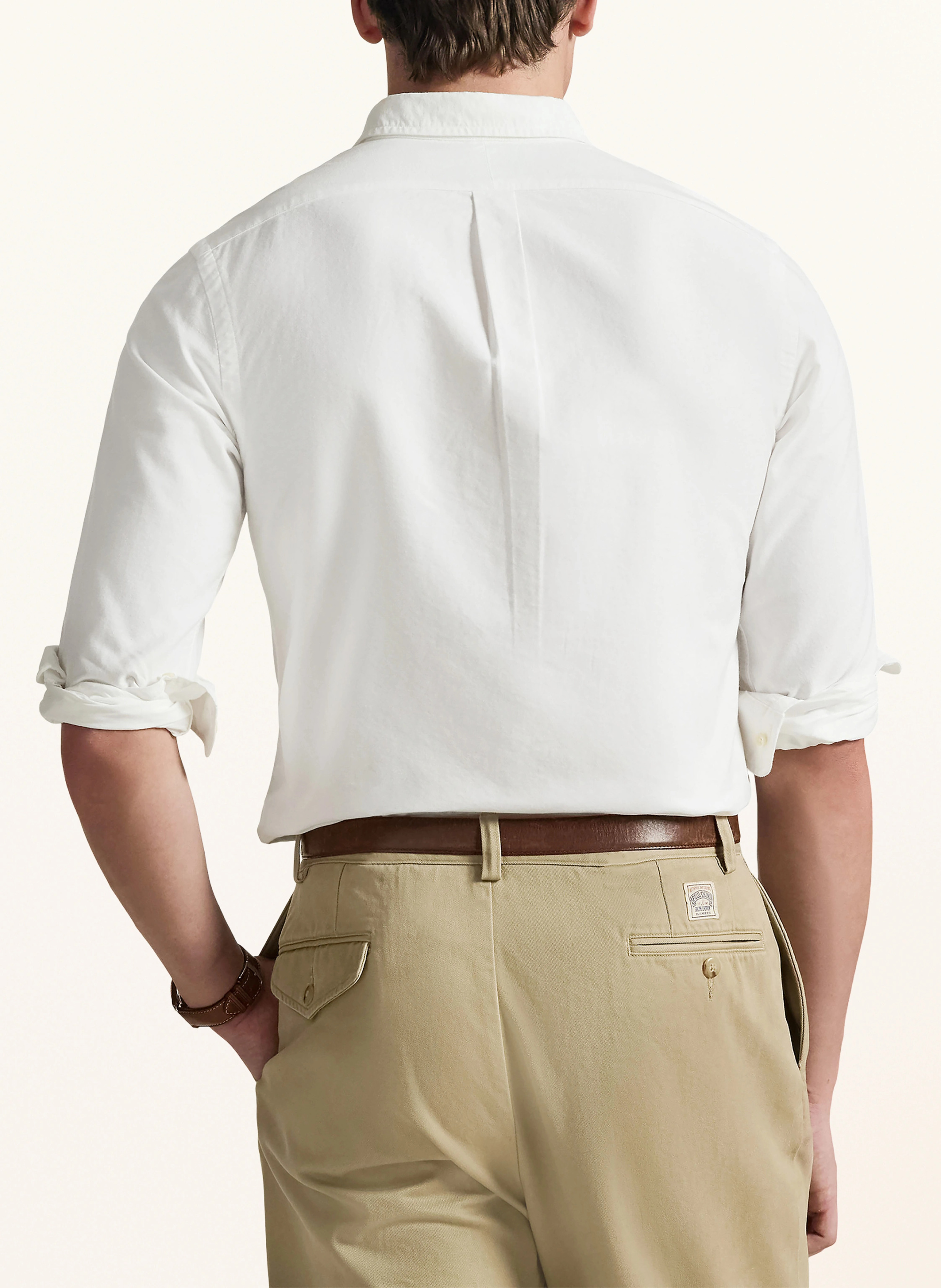 POLO RALPH LAUREN Oxfordhemd Slim Fit – WEISS