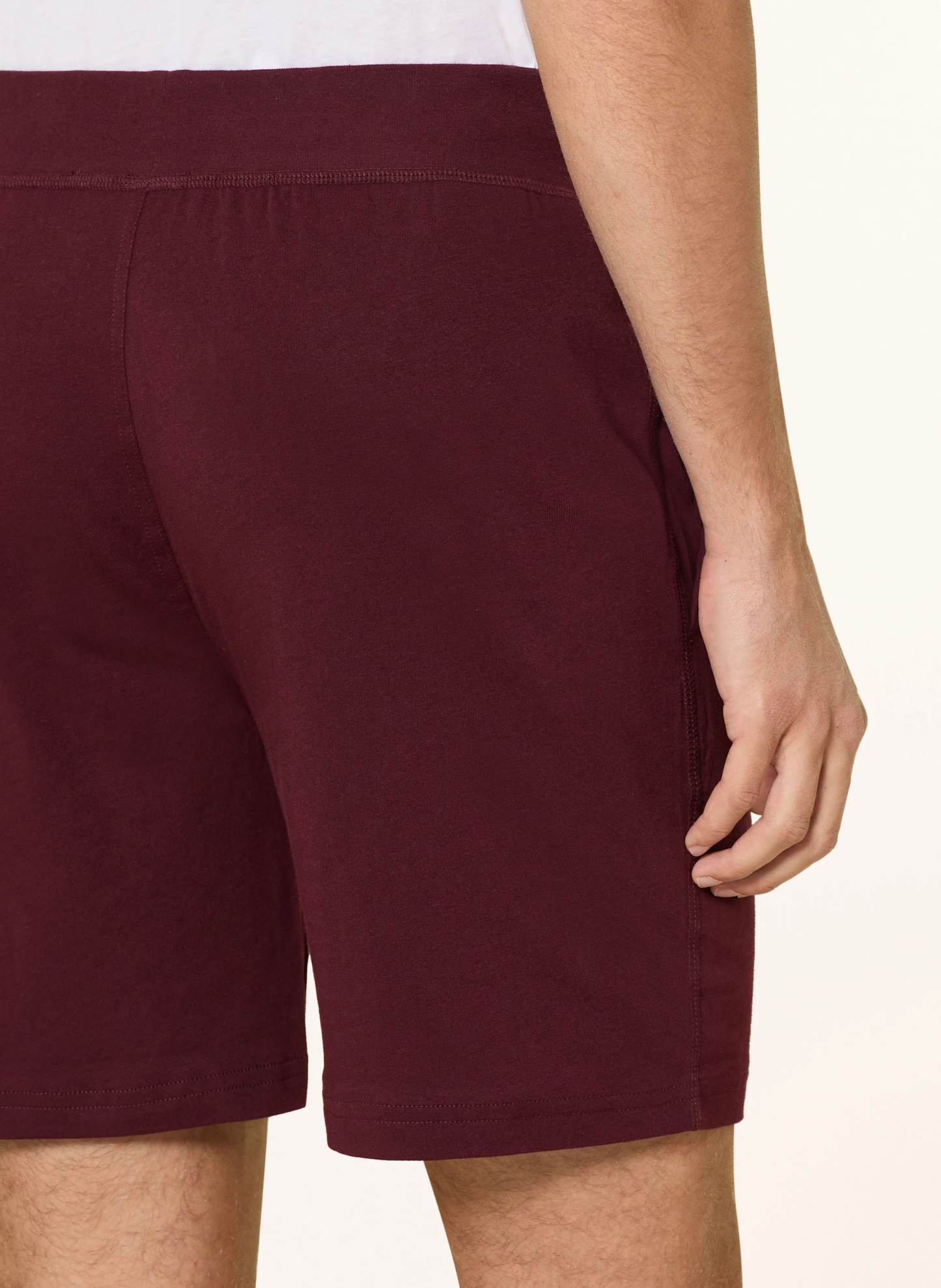 POLO RALPH LAUREN Lounge-Sweatshorts – DUNKELROT