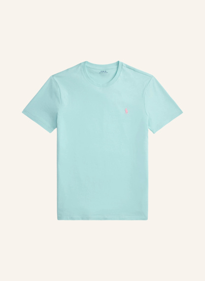 POLO RALPH LAUREN T-Shirt – TÜRKIS / ROSA