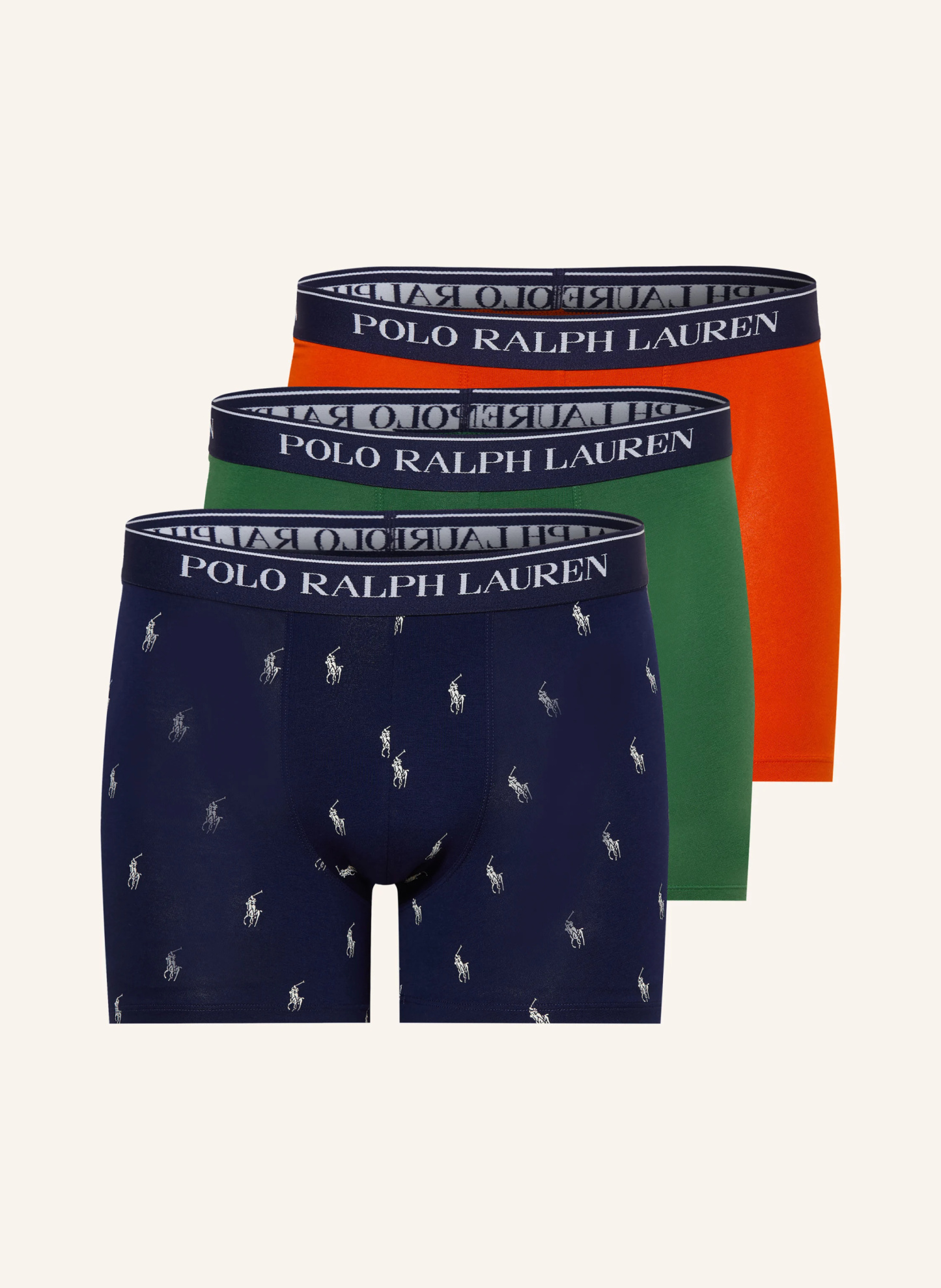 POLO RALPH LAUREN 3er-Pack Boxershorts – ORANGE