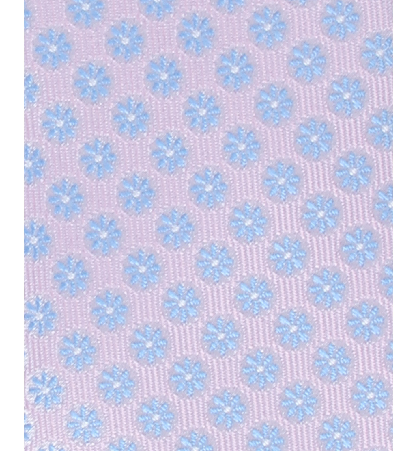 Tommy Hilfiger Boys' Eastham Floral Pre-Tied Zipper Tie - Pink/Light Purple