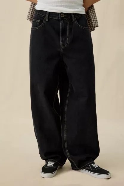 BDG Big & Baggy Fit Jeans - Flat Flint
