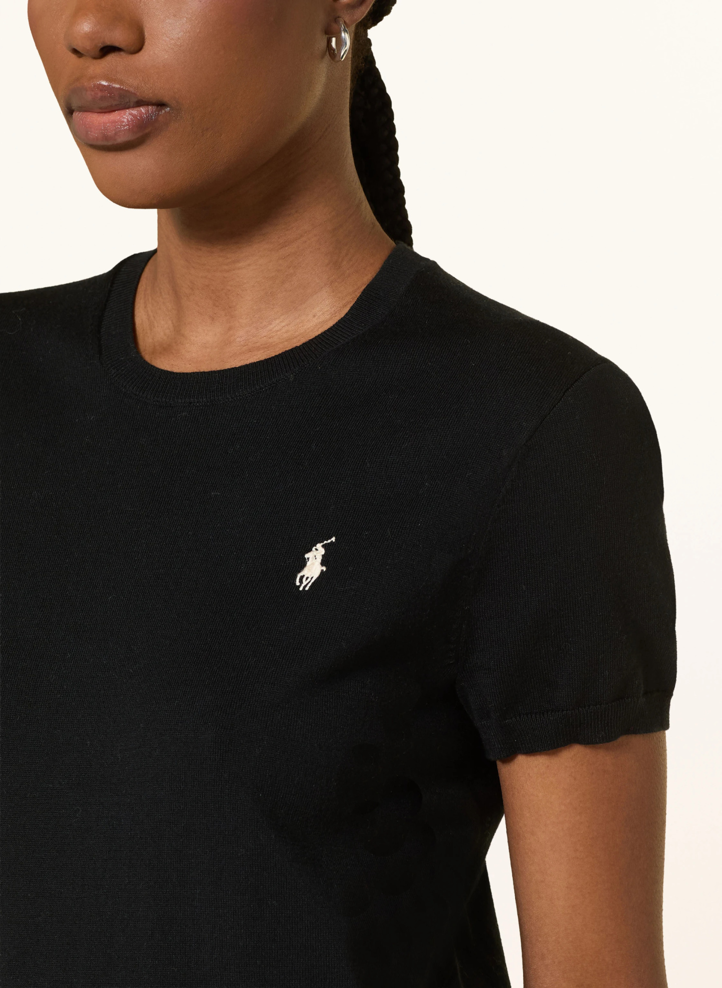 POLO RALPH LAUREN Strickshirt – SCHWARZ