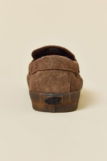 Vans LX Loafer 53 Velvet Shoes - Brown Pattern