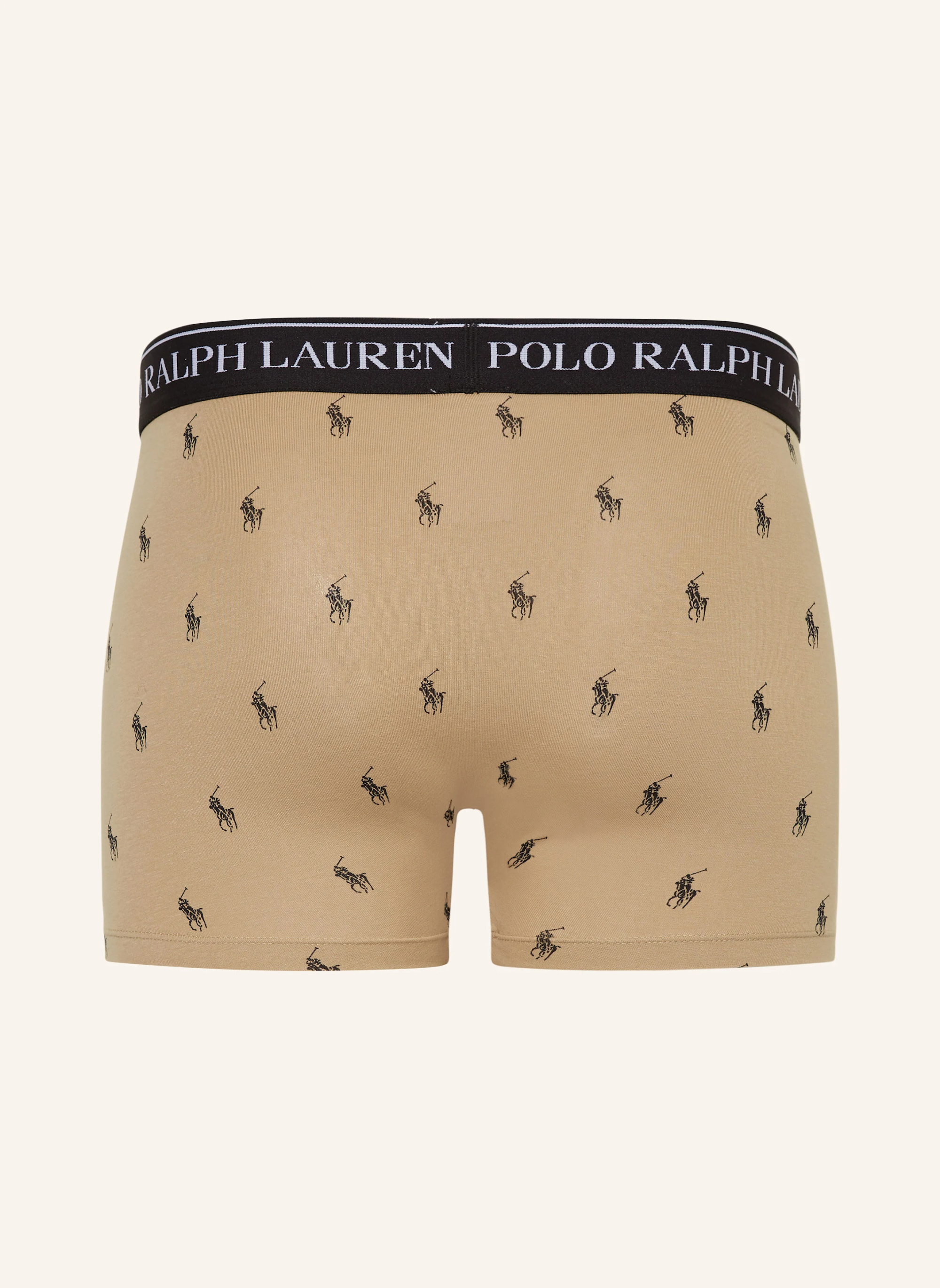 POLO RALPH LAUREN 3er-Pack Boxershorts – KHAKI / SCHWARZ / BEIGE