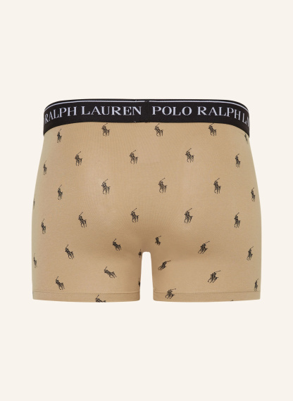 POLO RALPH LAUREN 3er-Pack Boxershorts – KHAKI / SCHWARZ / BEIGE