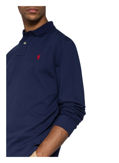 POLO RALPH LAUREN Piqué-Poloshirt Custom Slim Fit – BLAU (2)
