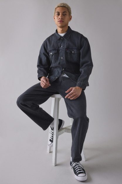 Levi’s® Relaxed Fit Denim Trucker Jacket - Onyx Badge
