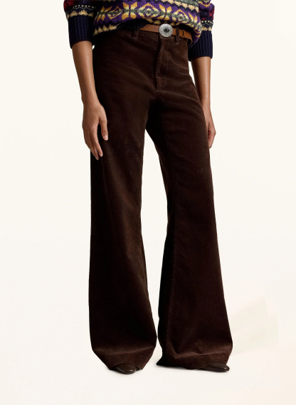 POLO RALPH LAUREN Cordhose – DUNKELBRAUN