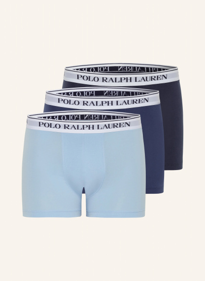 POLO RALPH LAUREN 3er-Pack Boxershorts – BLAU / HELLBLAU / DUNKELBLAU (2)