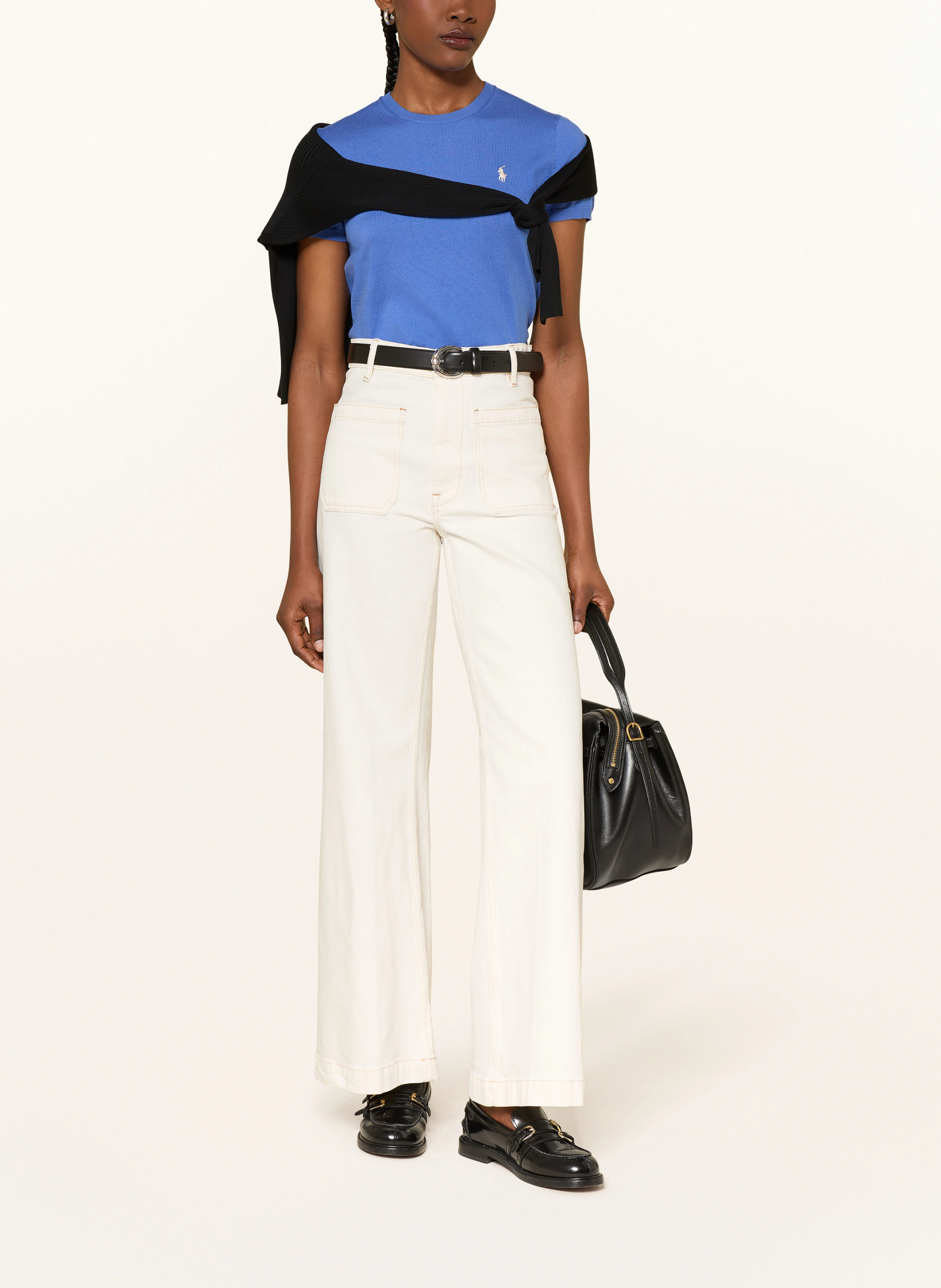 POLO RALPH LAUREN Strickshirt – BLAU