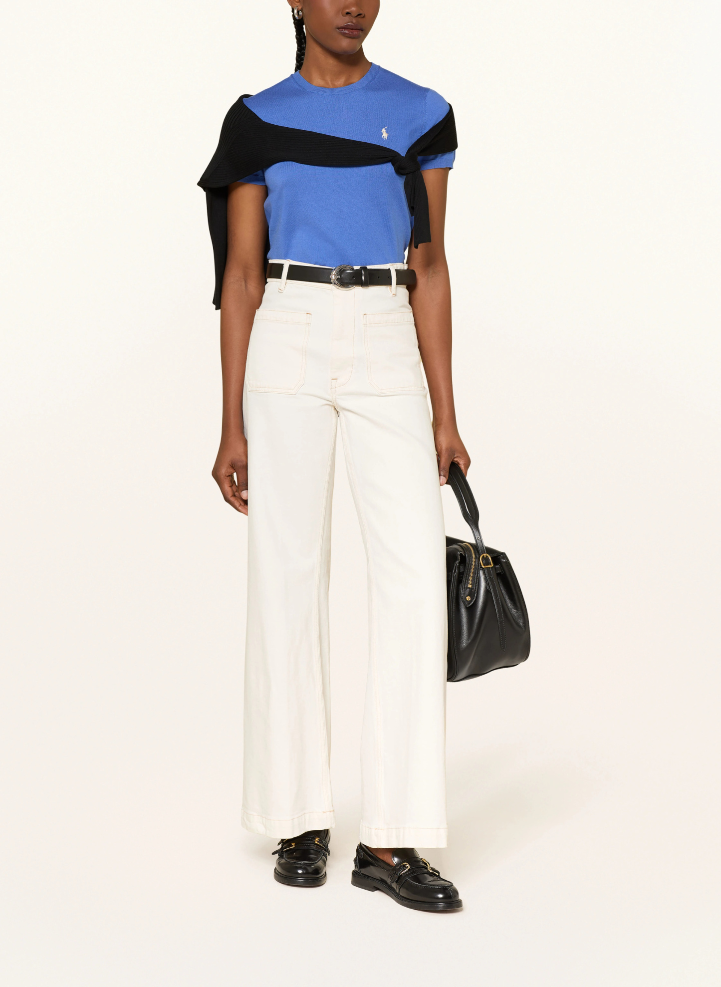 POLO RALPH LAUREN Strickshirt – BLAU