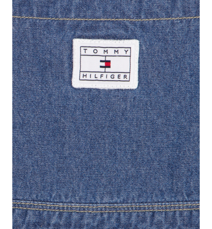 Tommy Hilfiger Girls' 2T-6X Striped Top and Jumper, 2-Piece Set - Blue/Pink