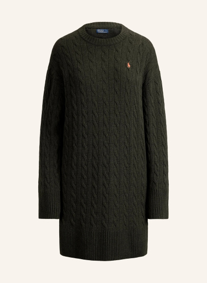 POLO RALPH LAUREN Strickkleid – DUNKELGRÜN