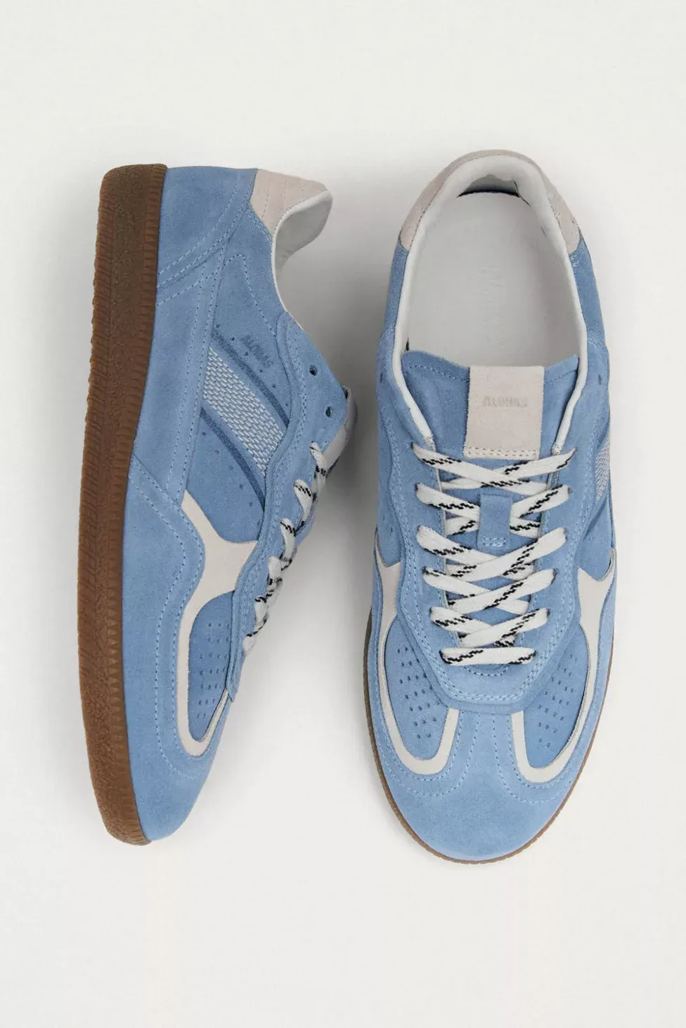 ALOHAS tb. 490 Leather Sneakers - Blue Cream