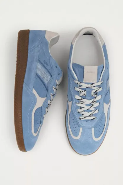 ALOHAS tb. 490 Leather Sneakers - Blue Cream
