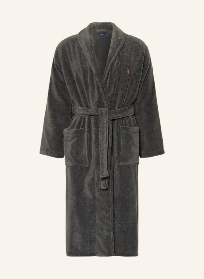 POLO RALPH LAUREN Herren-Bademantel – DUNKELGRAU