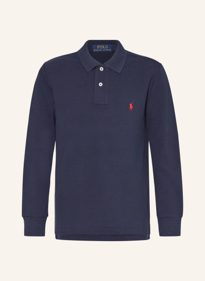 POLO RALPH LAUREN Piqué-Poloshirt – DUNKELBLAU