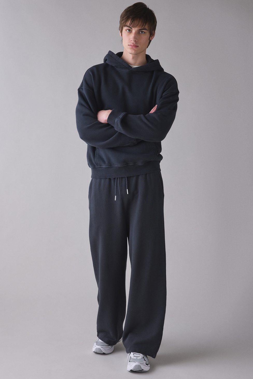 Standard Cloth Pregame Hoodie Sweatshirt - Jet Black Wash