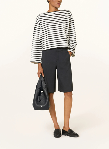 POLO RALPH LAUREN Shopper SHINY DRUM PEBBLE – SCHWARZ