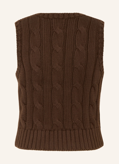 POLO RALPH LAUREN Pullunder – BRAUN