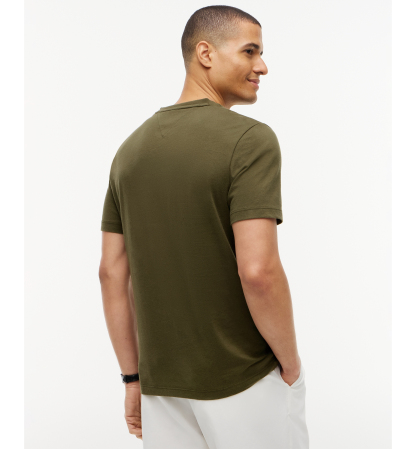 Tommy Hilfiger Men's Essential Cotton V-Neck Regular-Fit T-Shirt - Huntsman Green