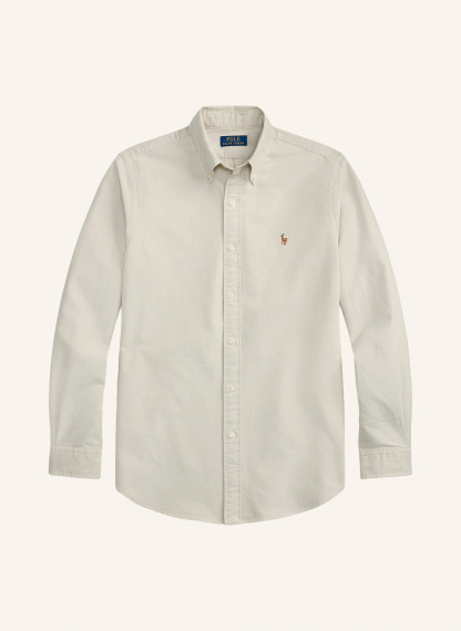 POLO RALPH LAUREN Oxfordhemd Custom Fit – BEIGE