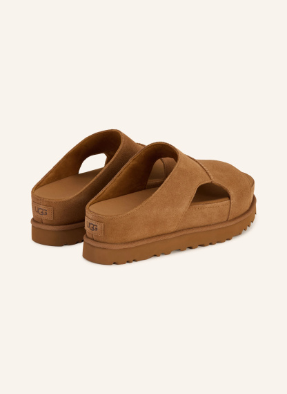 UGG Pantoletten GOLDENSTAR HI – CAMEL