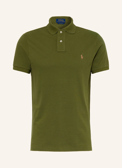 POLO RALPH LAUREN Piqué-Poloshirt Custom Slim Fit – OLIV