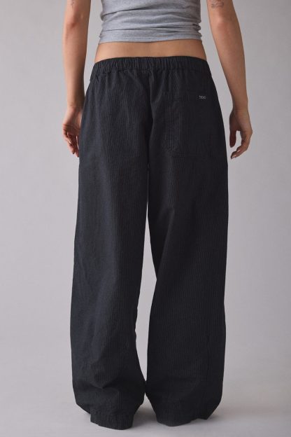 BDG Bobbi Baggy Pull-On Pants - Black Multi