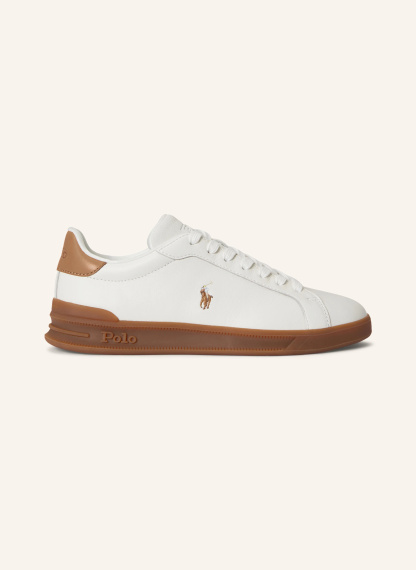 POLO RALPH LAUREN Sneaker – WEISS / CAMEL
