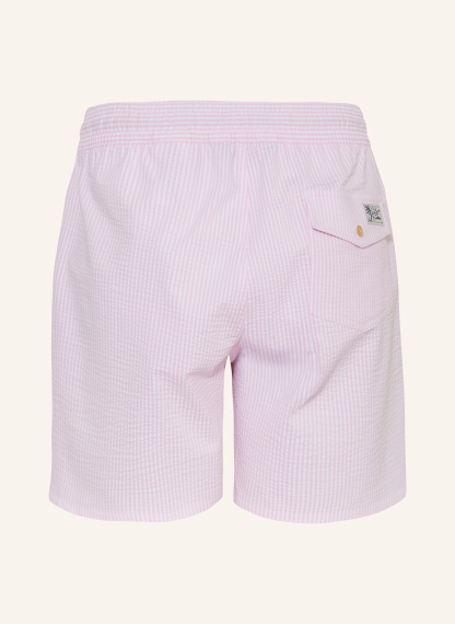 POLO RALPH LAUREN Badeshorts – HELLROSA / WEISS