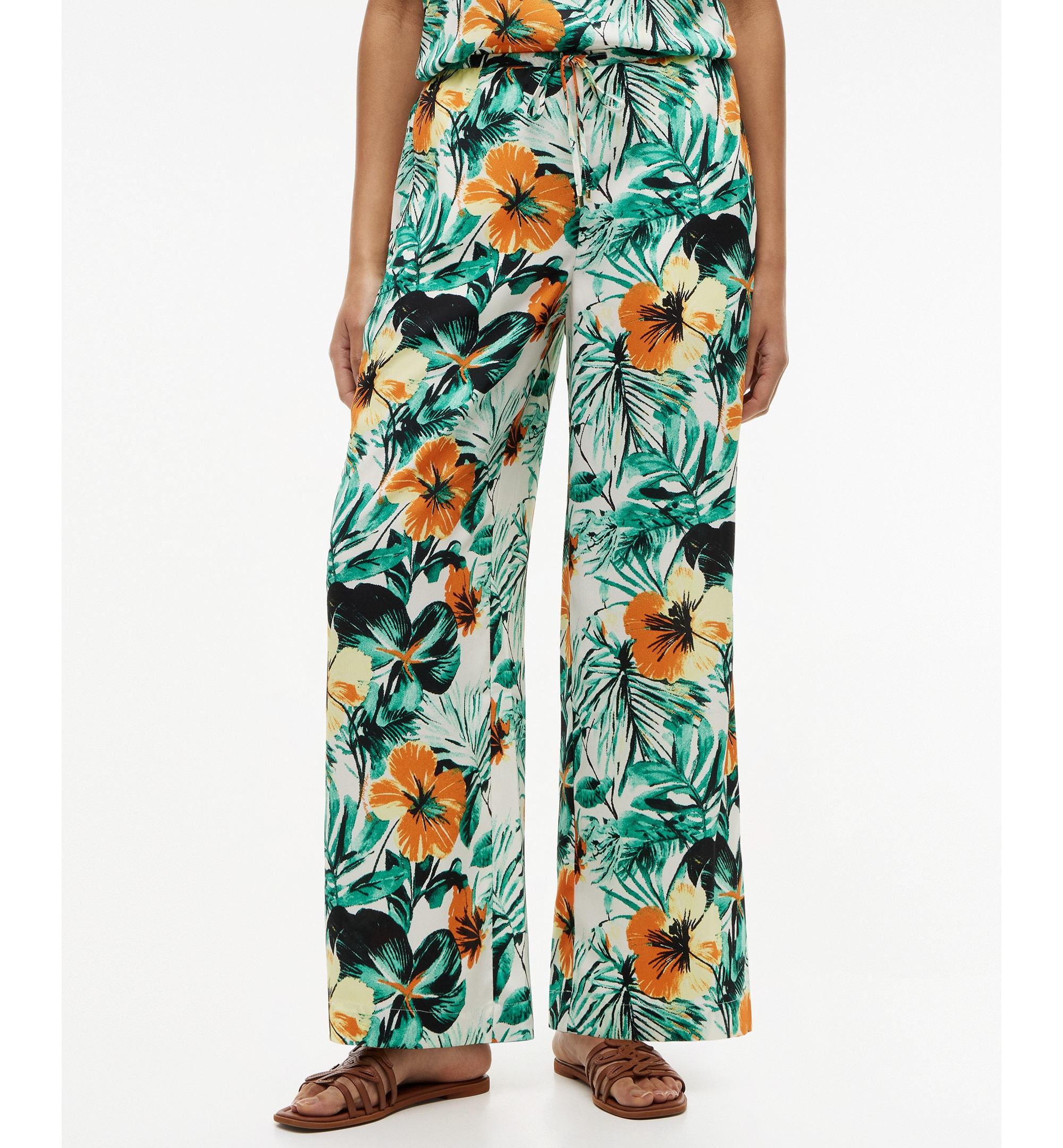 Tommy Hilfiger Women's Printed Pull-On Pants - Summer Floral